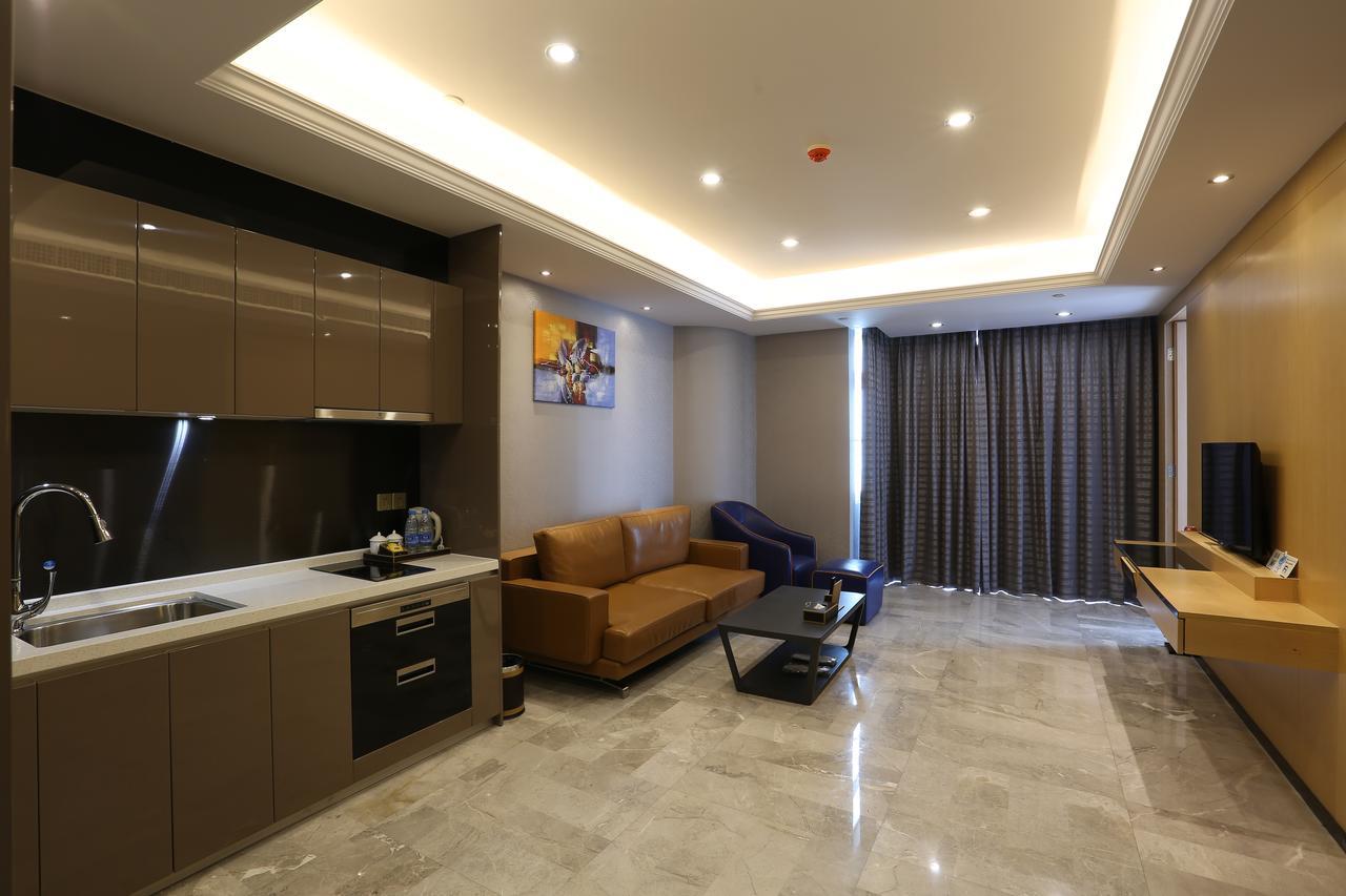 Aoyou International Apartment Hotel A Mall Brunch Guangzhou Exteriör bild