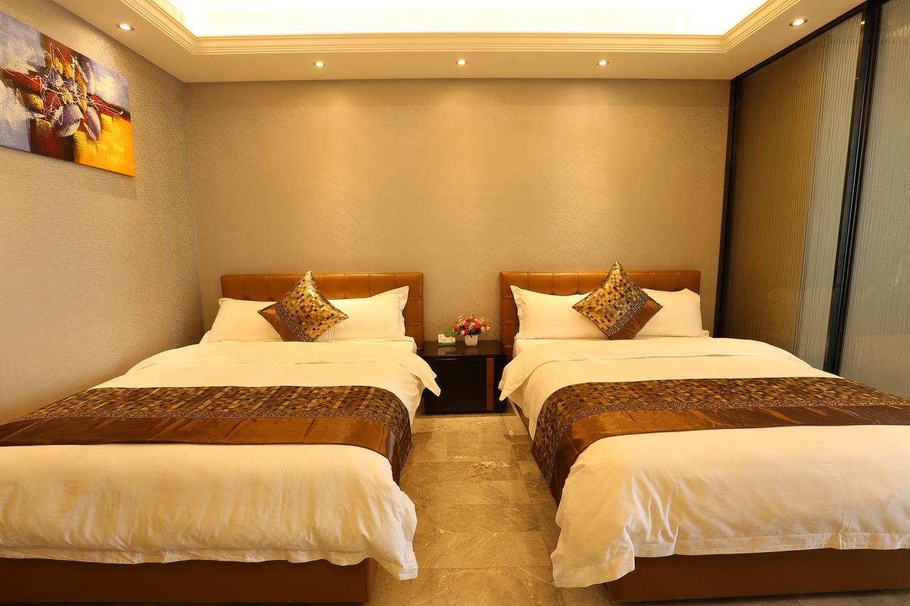 Aoyou International Apartment Hotel A Mall Brunch Guangzhou Exteriör bild
