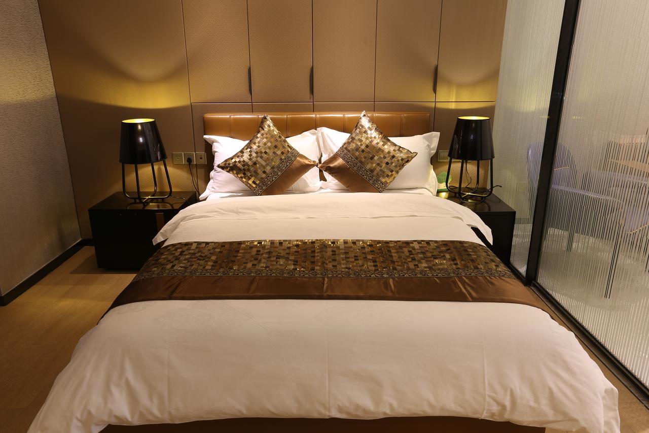 Aoyou International Apartment Hotel A Mall Brunch Guangzhou Exteriör bild