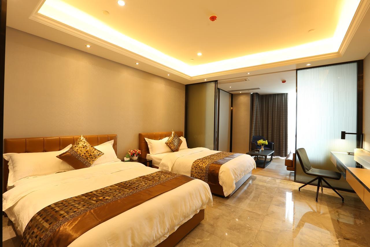 Aoyou International Apartment Hotel A Mall Brunch Guangzhou Exteriör bild