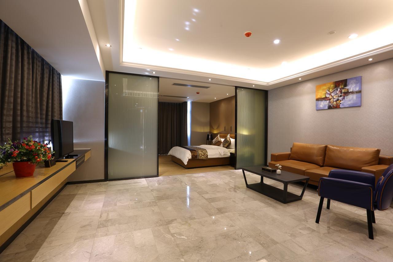 Aoyou International Apartment Hotel A Mall Brunch Guangzhou Exteriör bild
