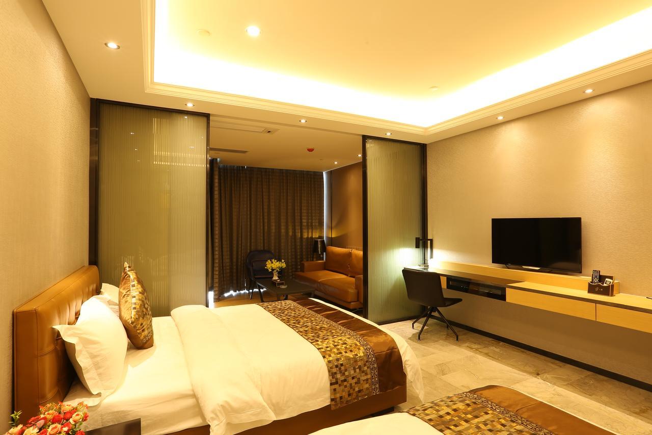 Aoyou International Apartment Hotel A Mall Brunch Guangzhou Exteriör bild