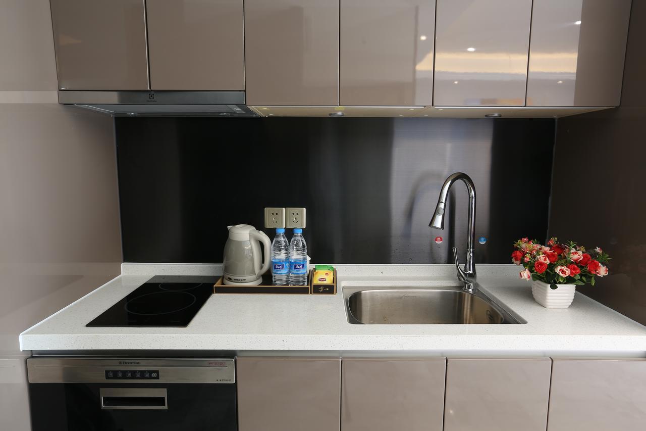 Aoyou International Apartment Hotel A Mall Brunch Guangzhou Exteriör bild