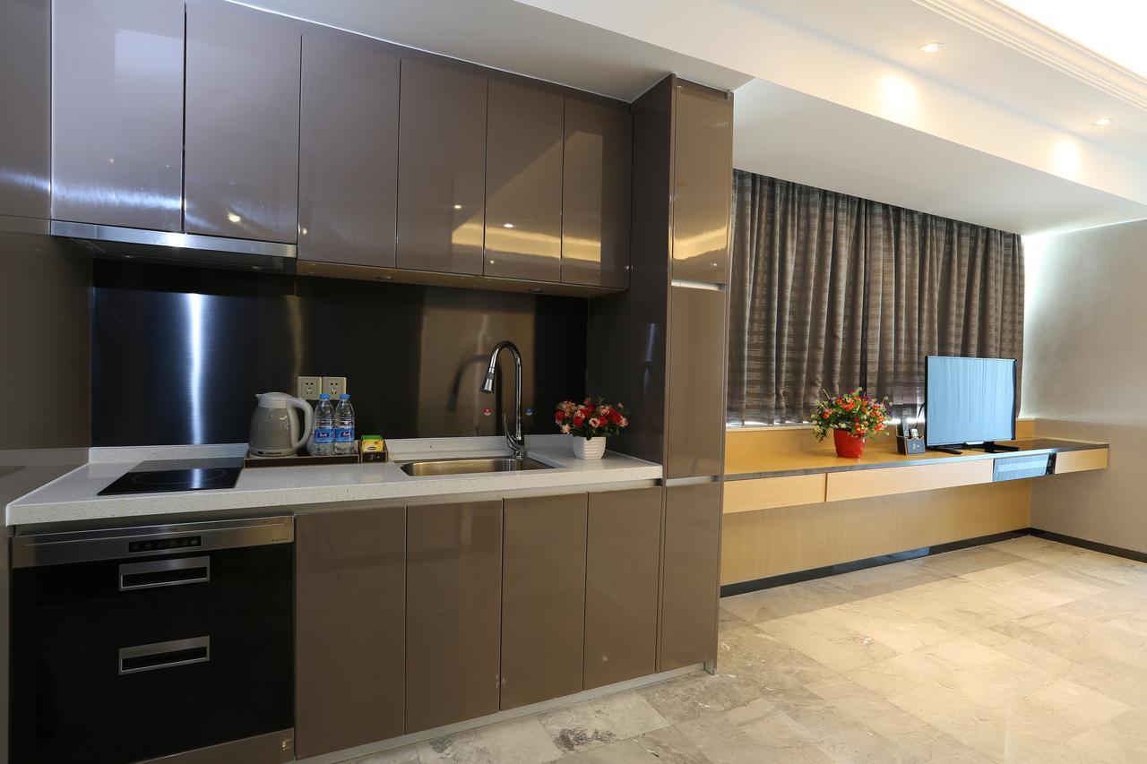 Aoyou International Apartment Hotel A Mall Brunch Guangzhou Exteriör bild