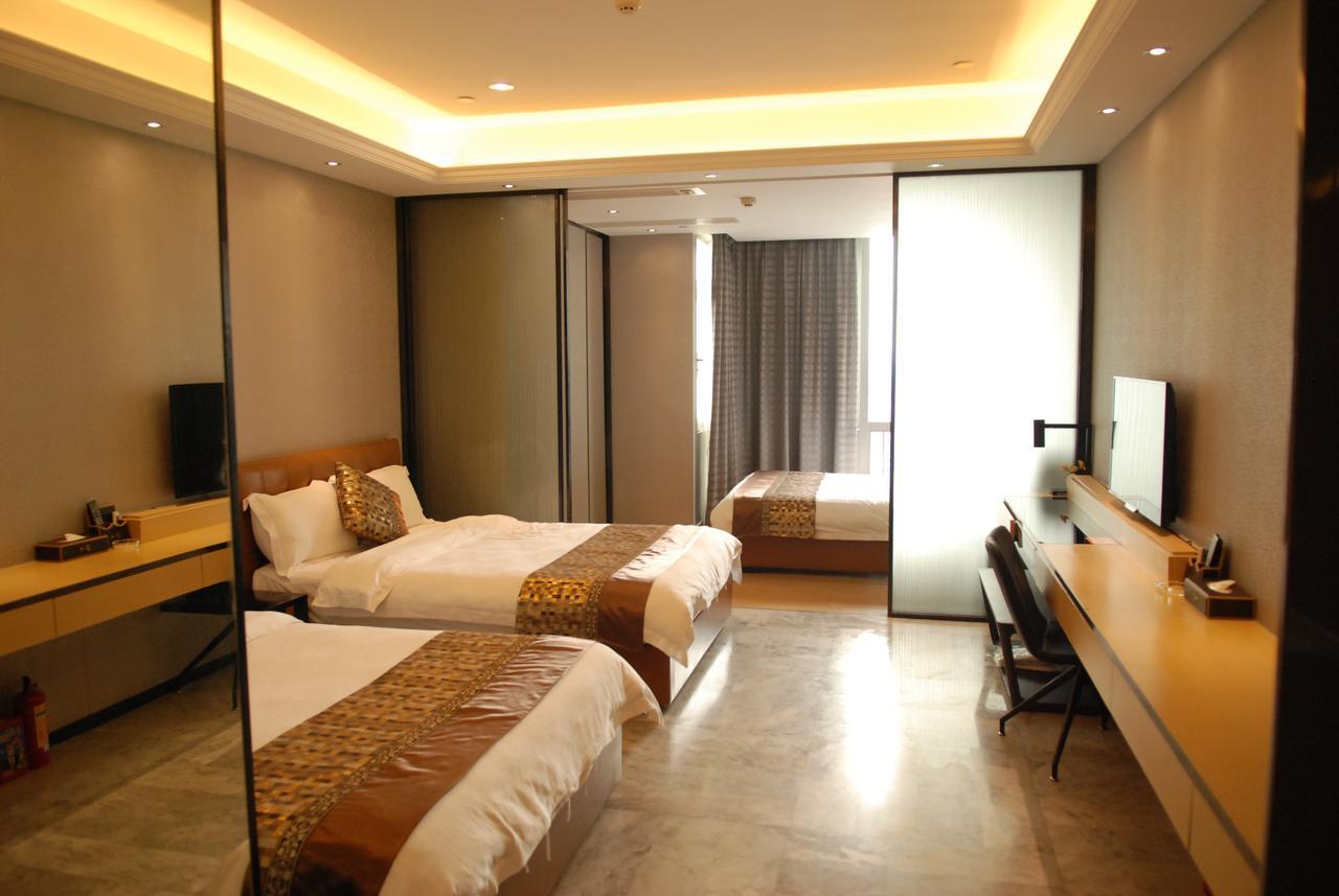 Aoyou International Apartment Hotel A Mall Brunch Guangzhou Exteriör bild