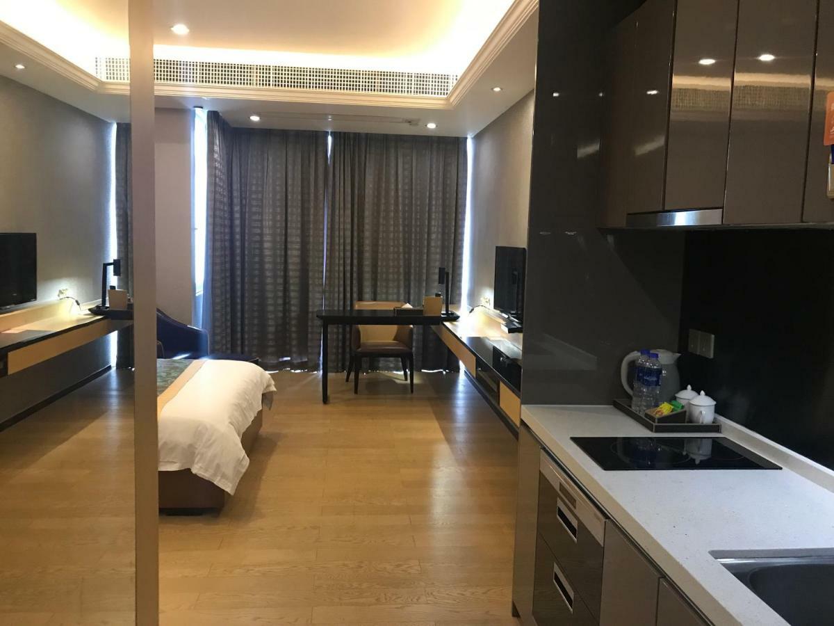 Aoyou International Apartment Hotel A Mall Brunch Guangzhou Exteriör bild