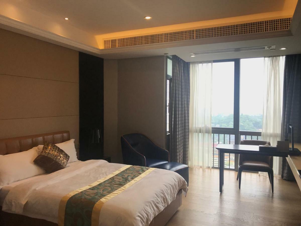 Aoyou International Apartment Hotel A Mall Brunch Guangzhou Exteriör bild